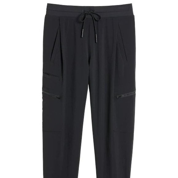 Athleta Venture Go Far Travel Pants size 0 Black - Picture 2 of 4